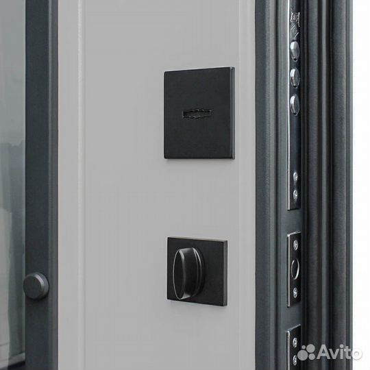 Дверь с терморазрывом и с окном Тренто