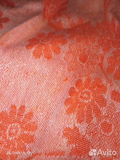 Отрез ткани Лен с добавлением хлопка СССР