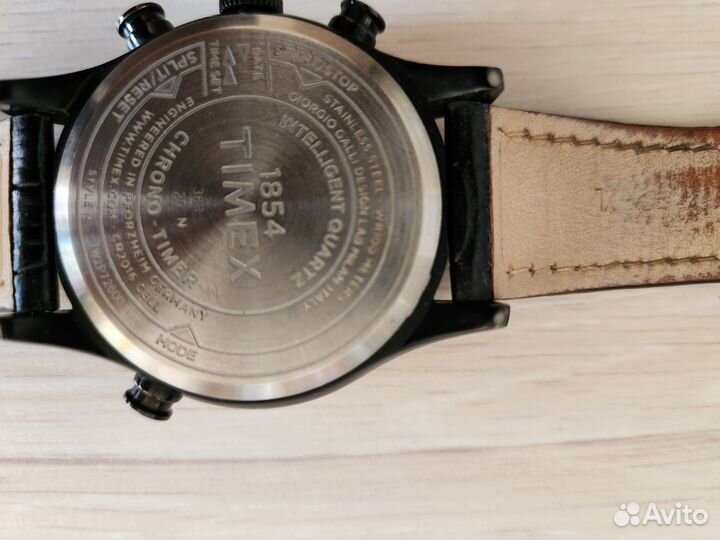 Часы хронограф timex для бега и плавания