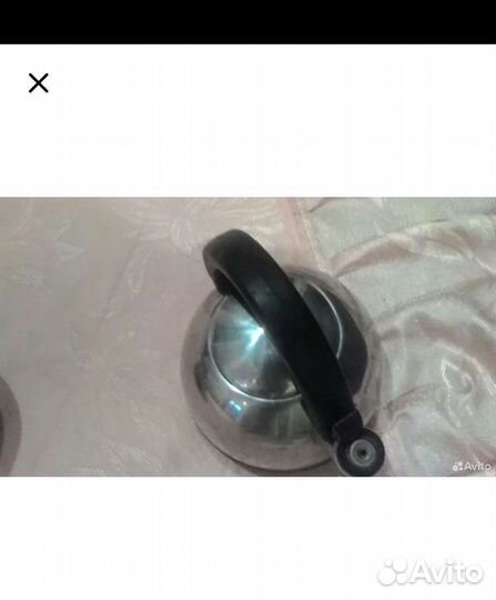 Кастрюля,Чайник 2л.Наг.элемент,Жестяные банки СССР