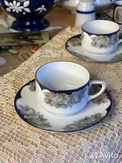 Чайная пара старинная