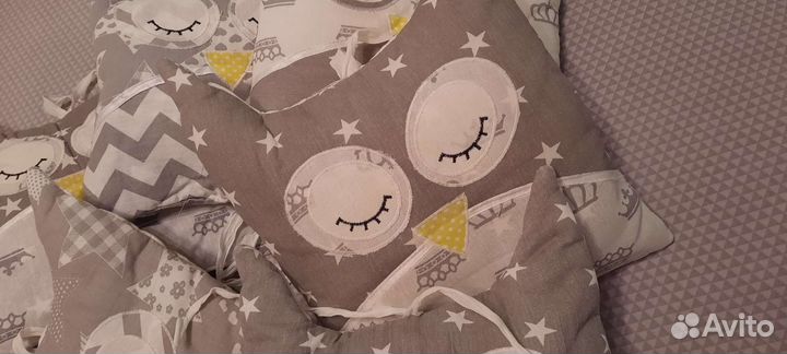 Бортики в детскую кроватку