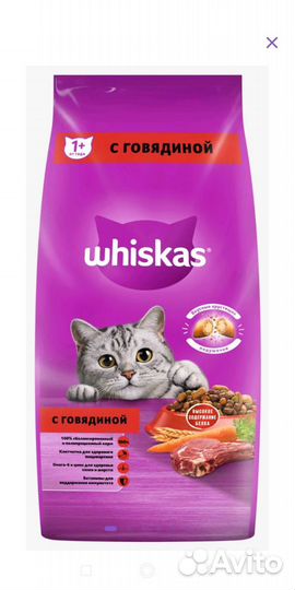 Корм whiskas