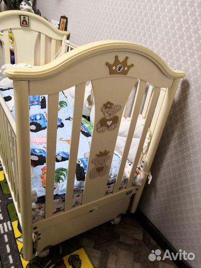 Итальянская детская кроватка pali capriccio