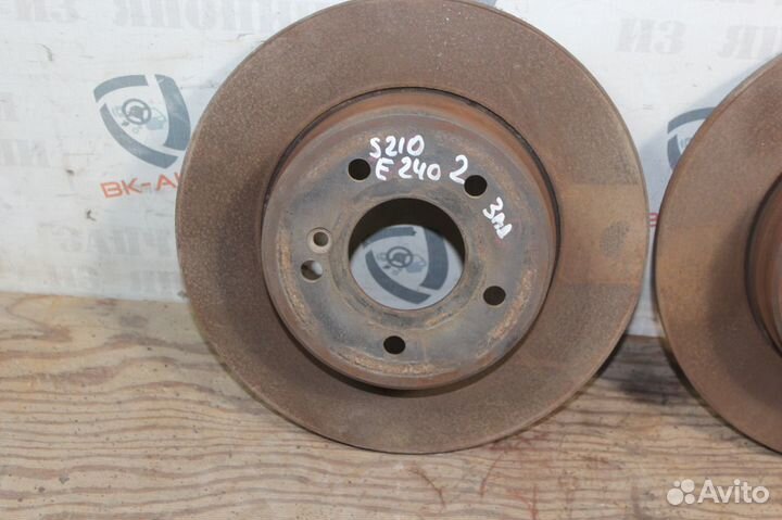 Задние тормозные диски Mercedes E-Class W124 E280