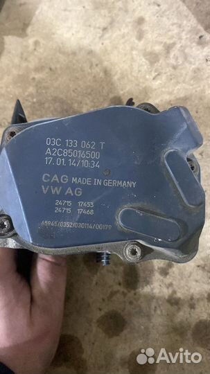 Дроссельная заслонка 03c133062t