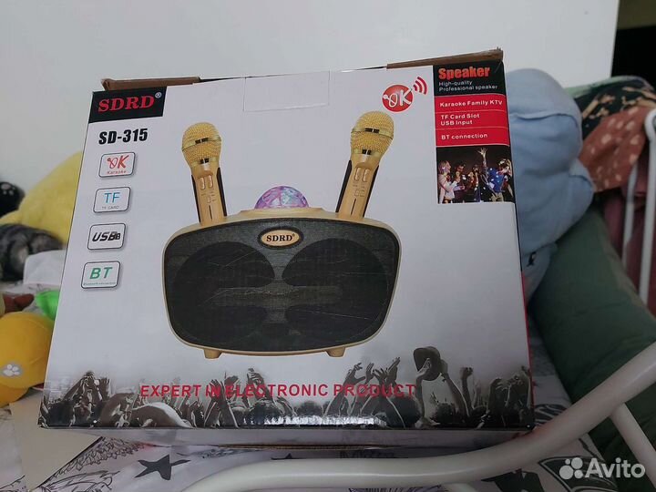 Колонка с караоке