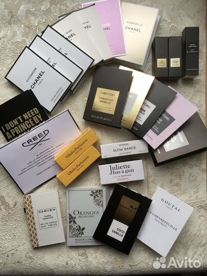 Пробники ниша. Часть1. Tom Ford, Chanel