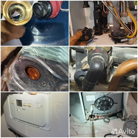 Ремонт котла колонки плит эл.нагревателя