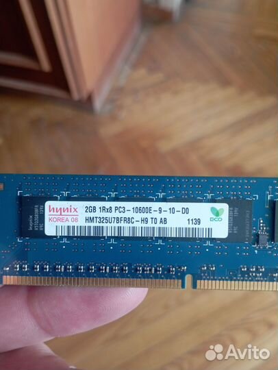 Оперативная память ddr3 2gb ECC