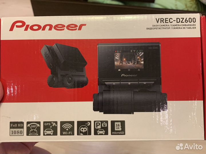 Видеорегистратор pioneer vrec-Dz600