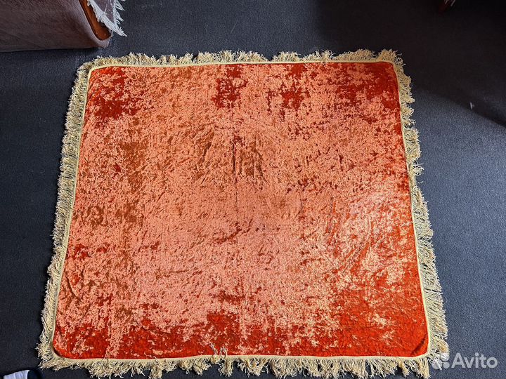 Скатерть бархат СССР