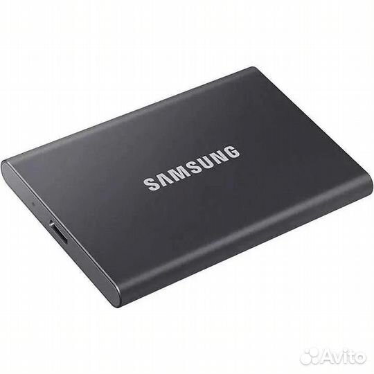 Внешний SSD Samsung T7, USB 3.2, 500 гб, серый