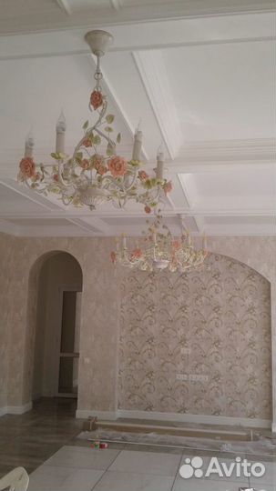 Поклейка обоев