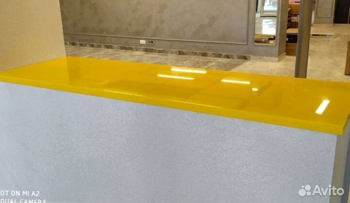 Столешница для кухни из искусственного камня