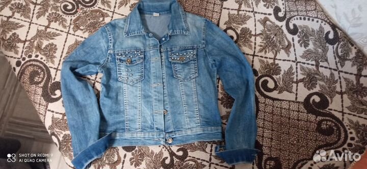 Новые джинс.шорты,куртка на 9-12лет