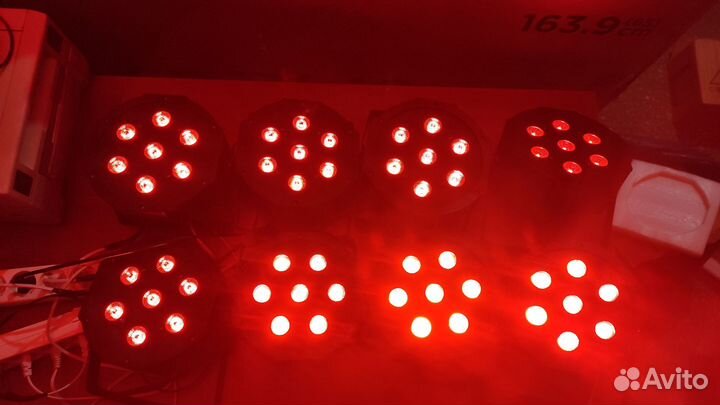 Аплайт LED par rgb