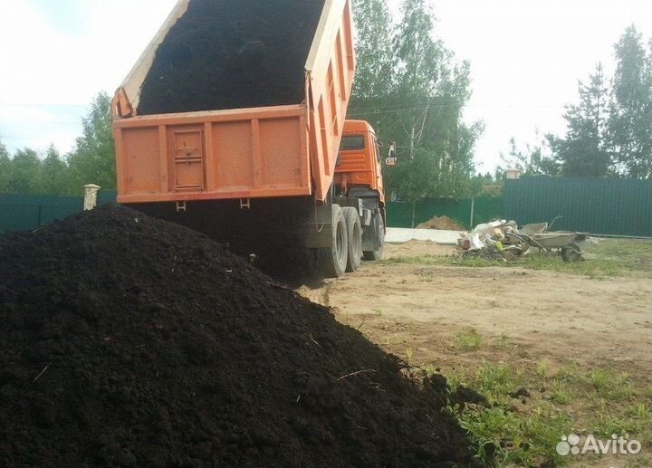 Грунт плодородный без борщевика с доставкой за 3ч