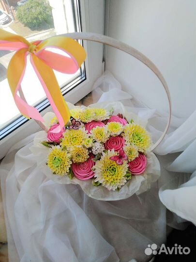 Букет из зефира