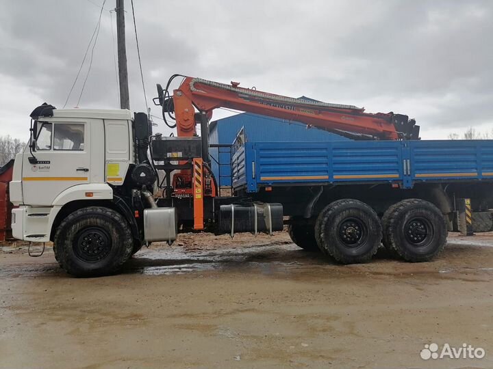 Аренда и услуги манипулятора-вездехода, стрела 8 т, 20.3 м, борт 10 т, 6 м