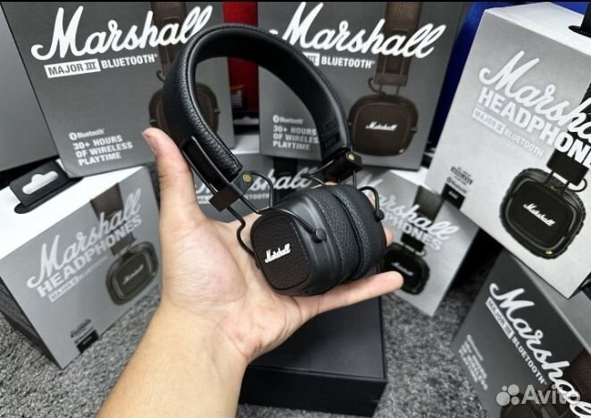 Marshall major 3 наушники premium