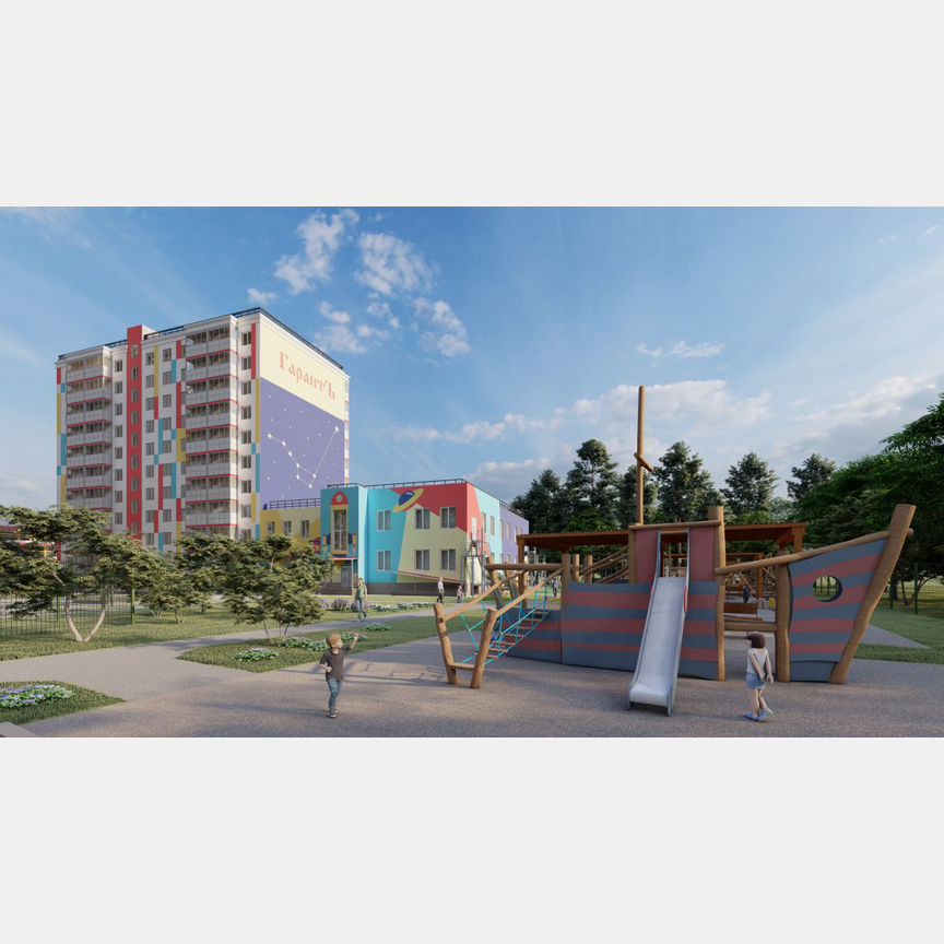1-к. квартира, 39,4 м², 1/10 эт.