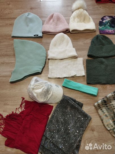 Шапки, шарфы, перчатки пакетом