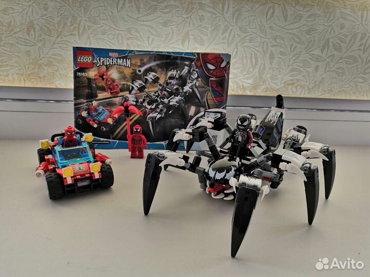 Lego марвел 76163