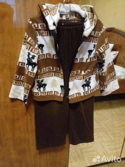 Домашние костюмы для девочки и мальчика от 2-4лет