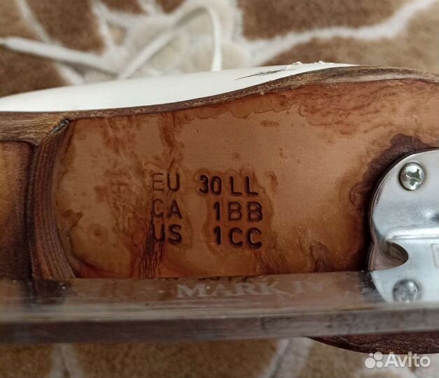 Фигурные коньки wifаразмер EU30 LL