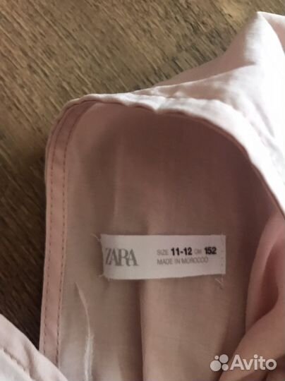 Платье zara для девочки 152