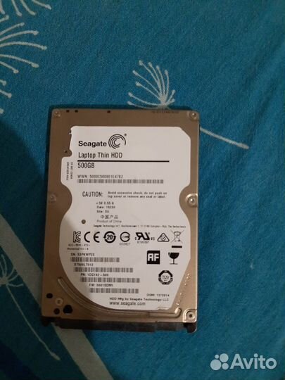Hdd 500gb для ноутбука