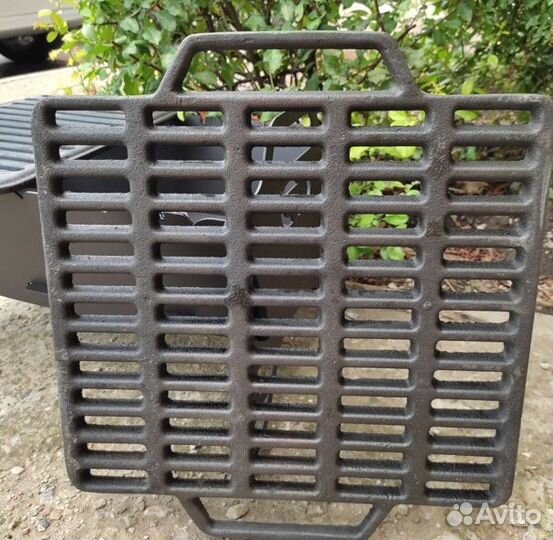 Чугунная решетка гриль