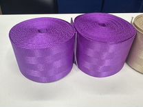 Фиолетовые ленты ремней и безопасности 3.5 м