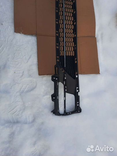 Решетка в бампер киа рио 3