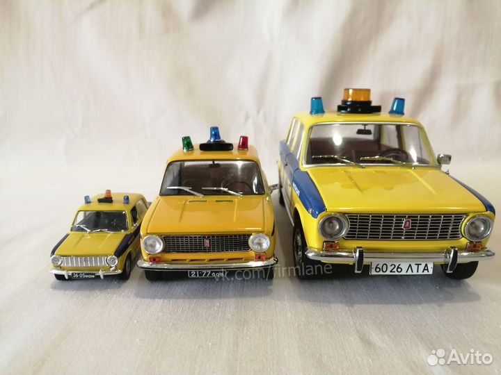 Модели ваз-2101 «Жигули» «гаи» «милиция СССР»