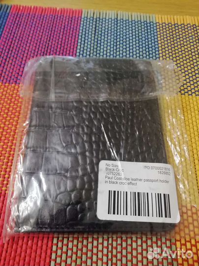 Чехол на паспорт кожаный