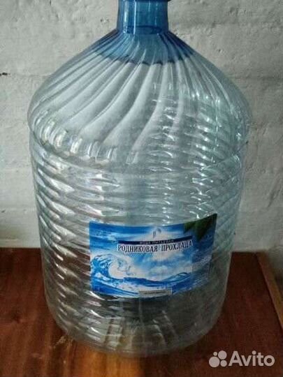 Бутыль 19 литров без ручки