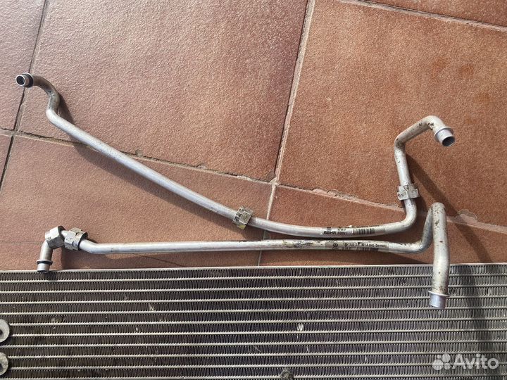 Масляный радиатор АКПП (Audi Q7 '08) с трубками
