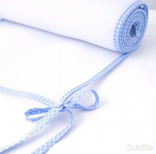 Мягкие бортики для детской кроватки