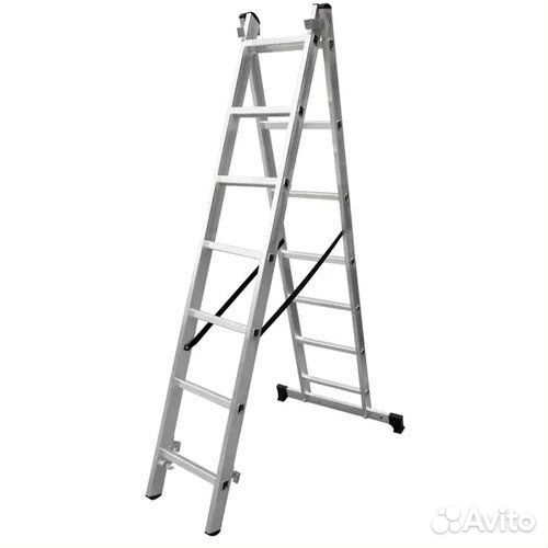 Лестница раздвижная алюминиевая