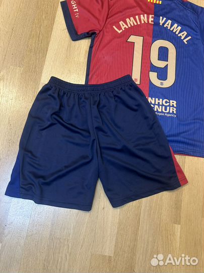 Детская футбольная форма Барселона Ламин Ямаль