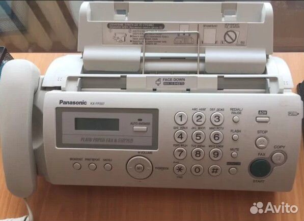 Факс Panasonic KX-FP207