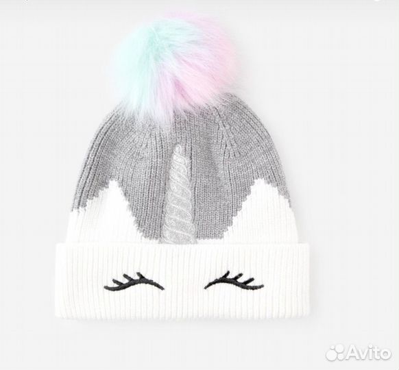 Шапки family look единорог