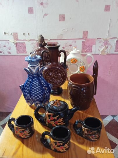 Кувшины,чайники,вазы и т.д