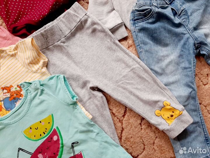 Одежда для девочки пакетом 80 86