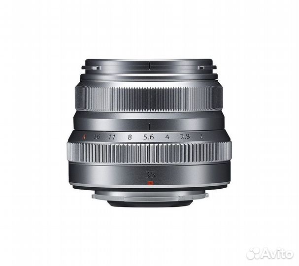 Объектив Fujifilm XF 35mm f/2 R WR серебро