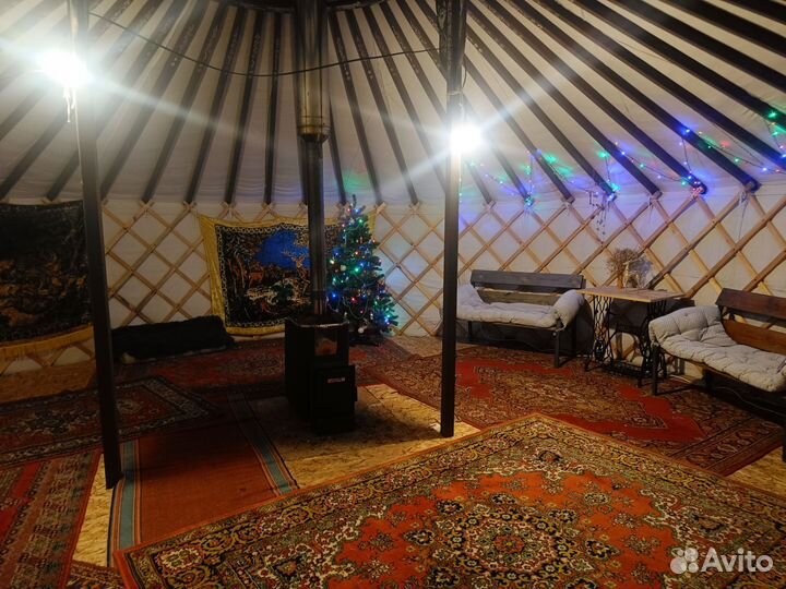 Катание на хаски/фотосессия с оленем/ Снежная стая