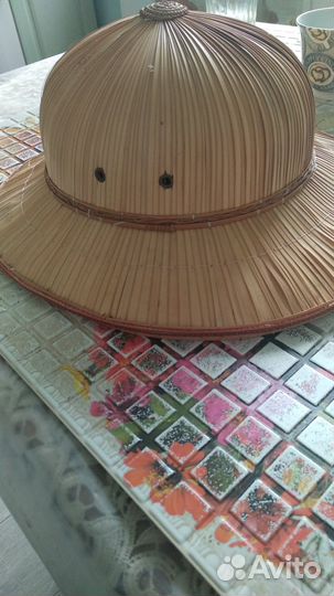 Шляпа летняя из соломки мужская