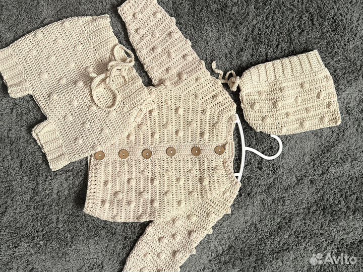 Вязанный комплект